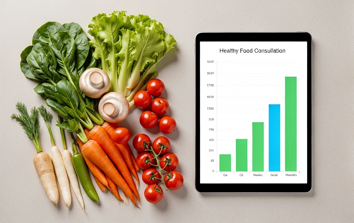 Frische gesunde Ernährung