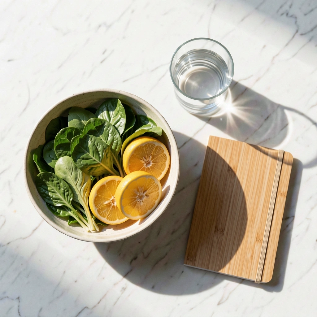 Atmosphäre einer gesunden Ernährung